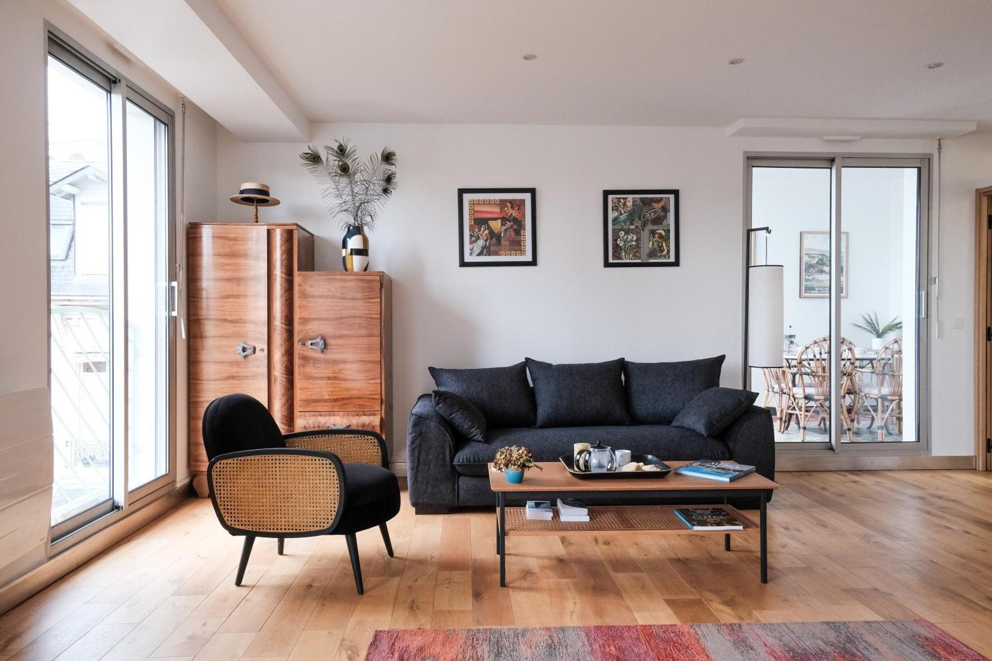 Le Joyau Des Parcs Classe 4 Etoiles Appartement Central Au Calme Avec Terrasse Vichy Buitenkant foto